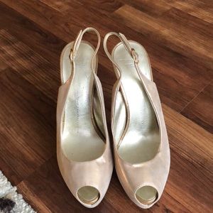 Giuseppe Zanotti Metallic Leather Platform pumps